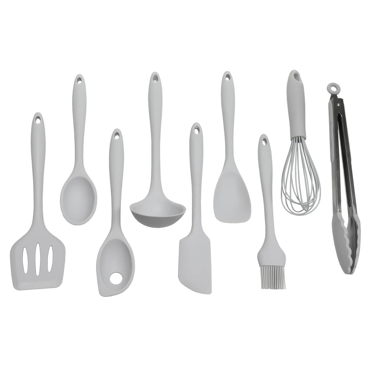 Chef Craft 9 Piece Premium Silicone Kitchen Tool and Utensil Set